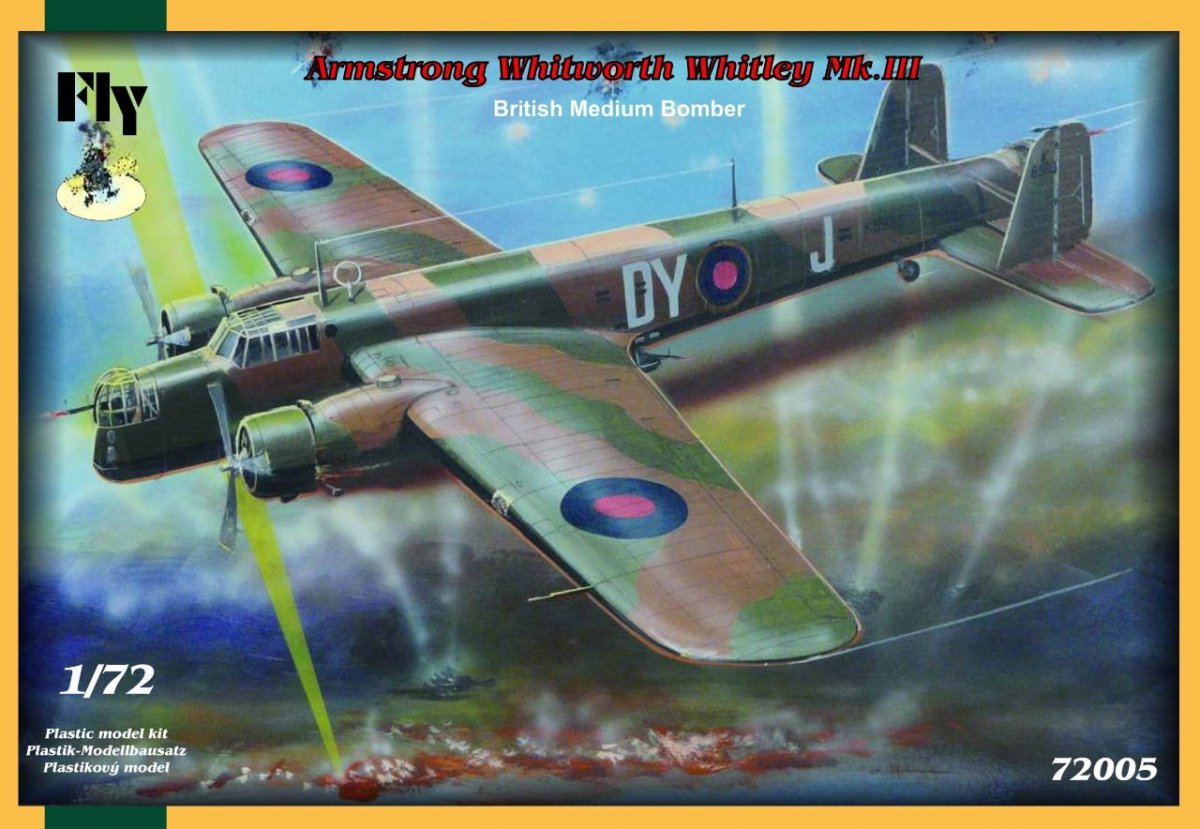 Fly 72005 Armstrong Whitworth Whitley Mk.III 1/72
