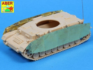 Aber 72A05 Side skirts for PzKpfw IV (HJ),Brummbar / Side skirts for PzKpfw IV (HJ),Brummbar 1/72 – Bild 2