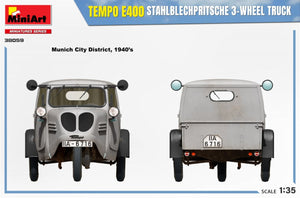 MiniArt 38059 TEMPO E400 STAHLBLECHPRITSCHE 3-WHEEL TRUCK 1/35 – image 10