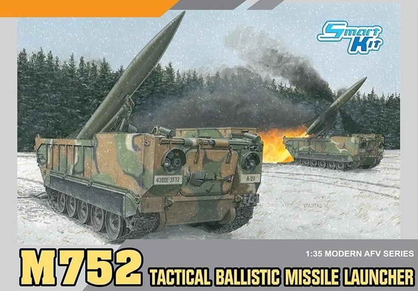 Dragon 3576 M752 TACTICAL BALLISTIC MISSILE LAUNCHER 1/35