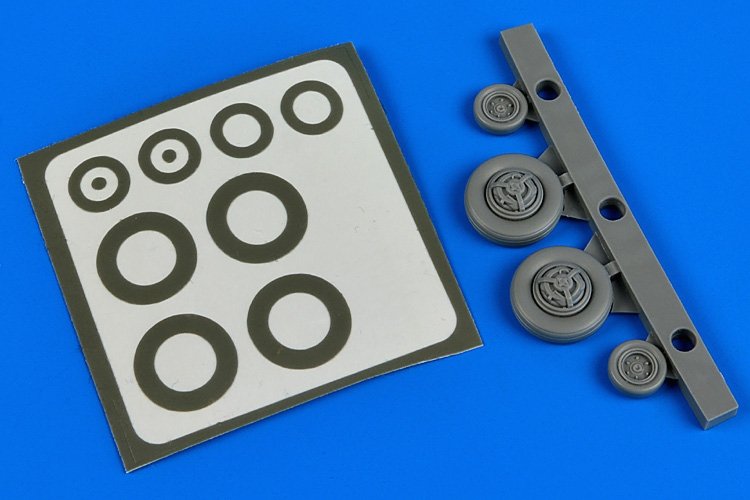 Masques de peinture pour roues Aires 7304 F-100 Super Saber 1/72 Autres