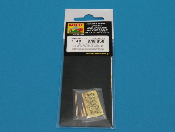 Aber A48 050 Set of barrels for 20 mm gun M61A1used in modern US Force aircrafts 1/48 – image 10