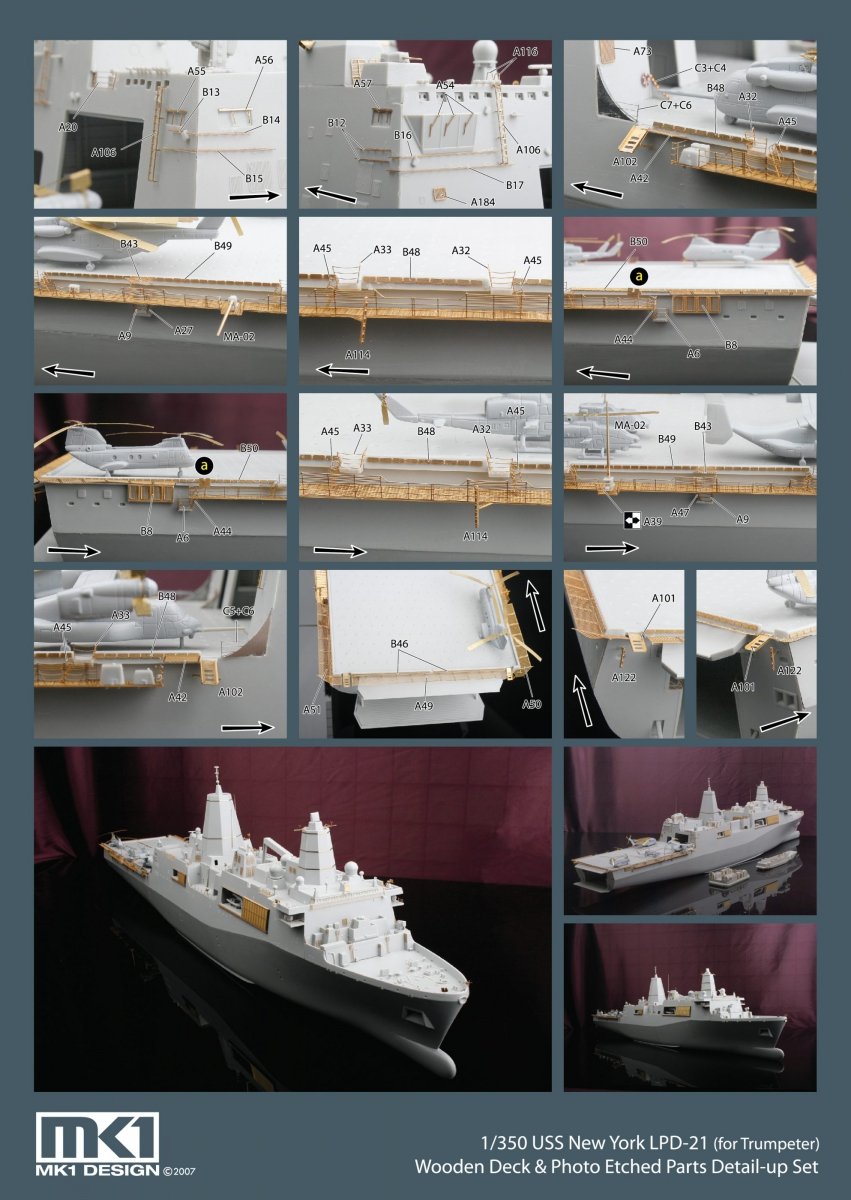 MK1 Design MS-35039 LPD-21 New York Detail-UP 1/350 – image 6