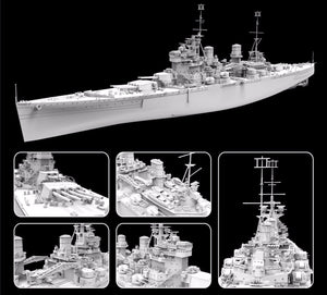 FlyHawk Model FH1117 HMS Prince of Wales Battleship Dec. 1941 1/700 – Bild 2