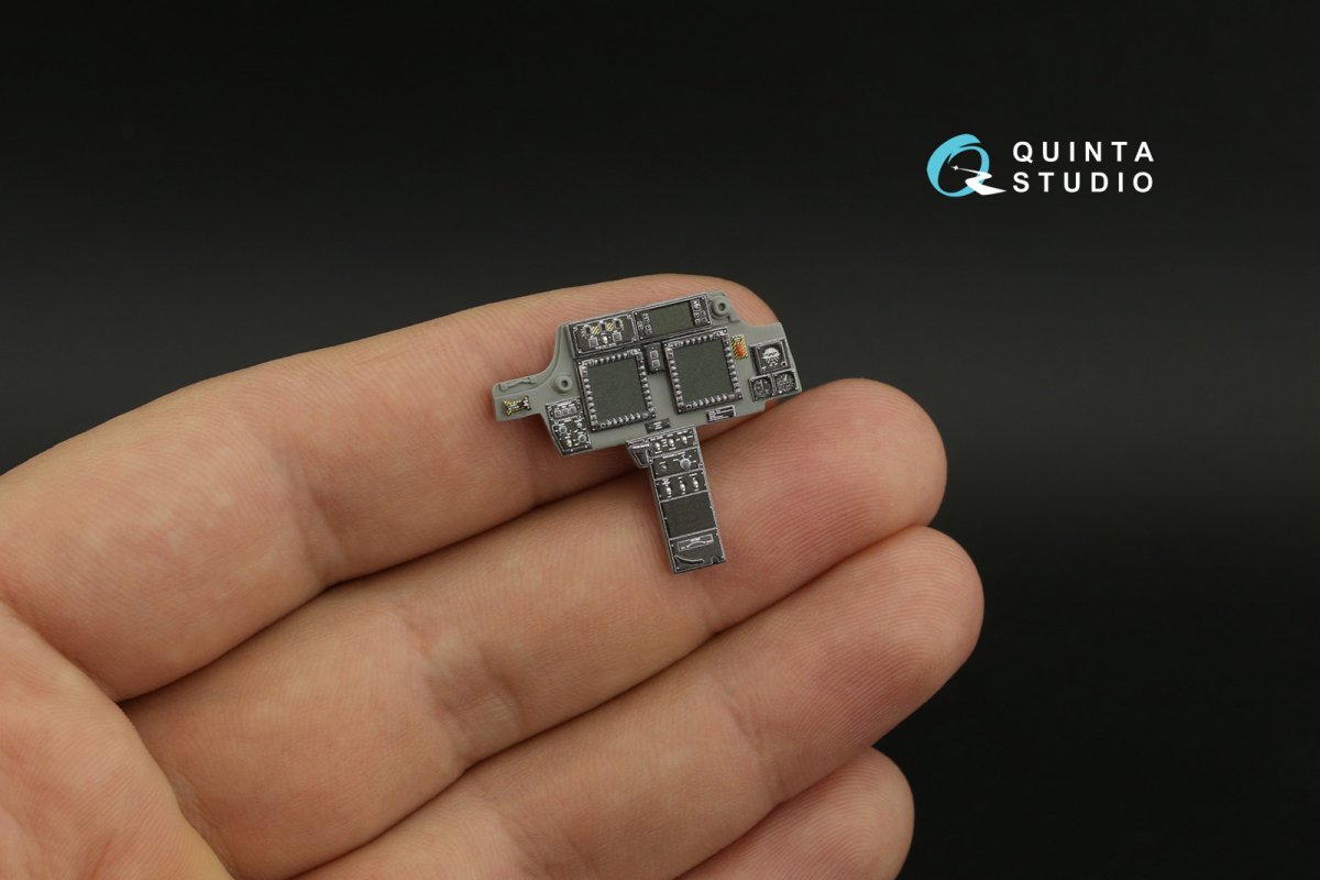 Quinta Studio QDS+35106 AH-64D 3D-Printed &amp;amp; colored Interior on decal paper (Takom) (Small version) (with 3D-printed resin parts) 1/35 – image 3