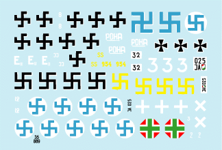 Star Decals 35-889 BA-10 and BA-20 in foreign service 1/35 – obrázek 3