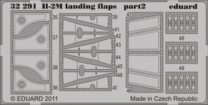Eduard 32291 Il-2m landing flaps HOBBY BOSS 1/32 – image 2