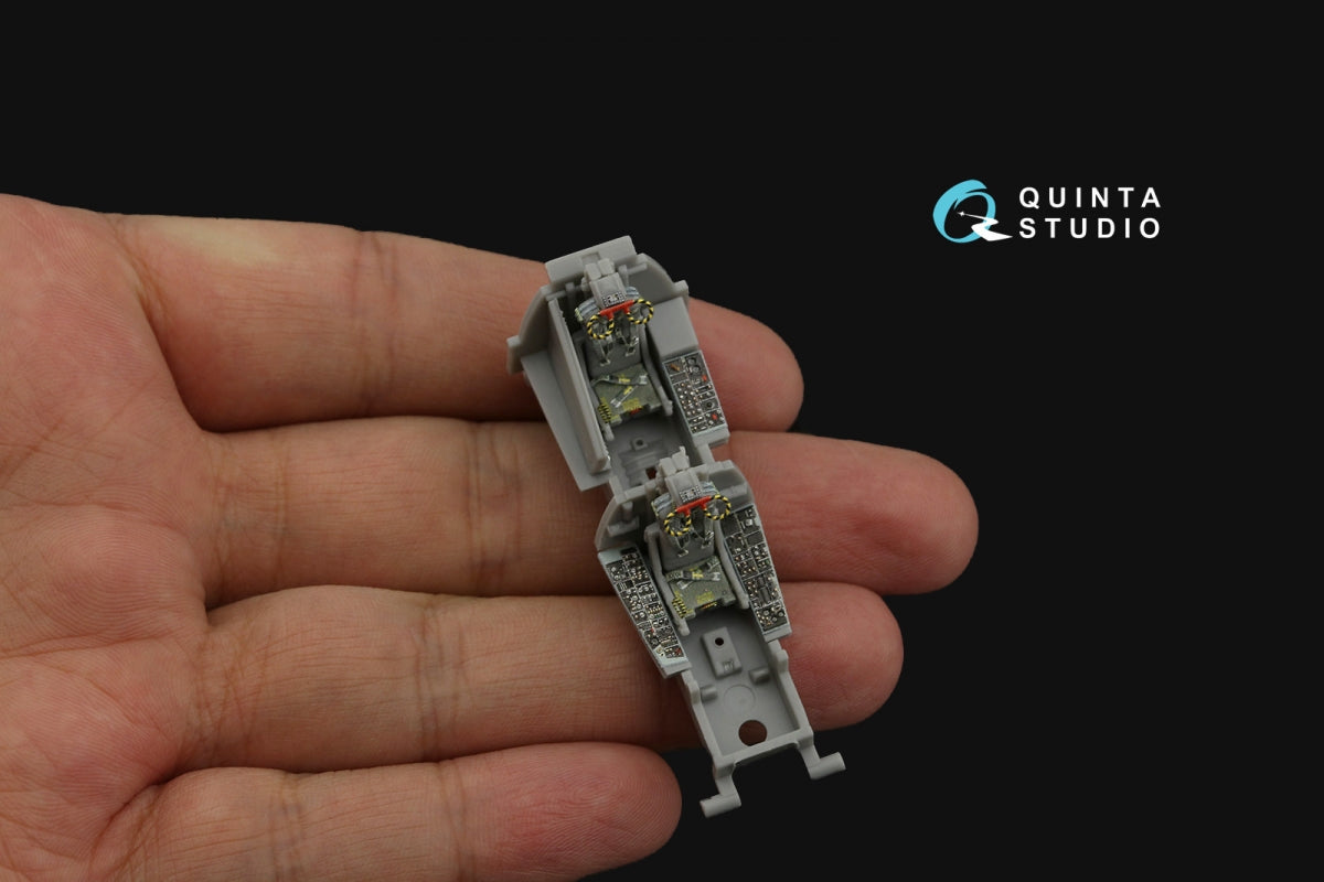 Quinta Studio QD72080 F-4J Late 3D-Printed &amp;amp; colored Interior on decal paper (Fine Molds) 1/72 – image 12