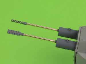 Master GM-35-058 Flakpanzer IV &amp;amp; V &amp;amp; 38(t) Kugelblitz - MK103 (30mm) gun barrels with resin mounts (for Dragon, Takom, Border models) 1/35