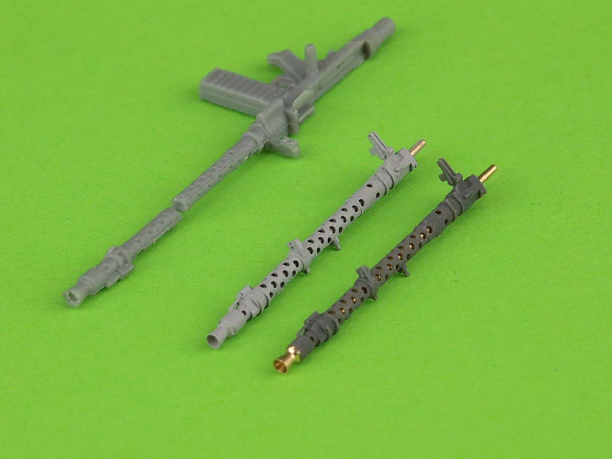 Master GM-35-046 PzKpfw II Ausf. a–F - 2cm KwK30 L/55 &amp;amp; MG-34 gun barrels (for IBG, Dragon and other kits) 1/35 – image 6