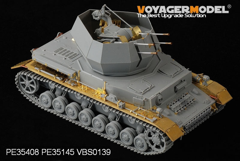 Voyager Model PE35408 WWII German Panzer IV ausf G 20mm Flakpanzer IV &amp;quot;Wirbelwind&amp;quot; For DRAGON 6342 1/35 – Bild 5