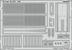 Eduard 491285 Su-27K MINIBASE 1/48 – imagen 2