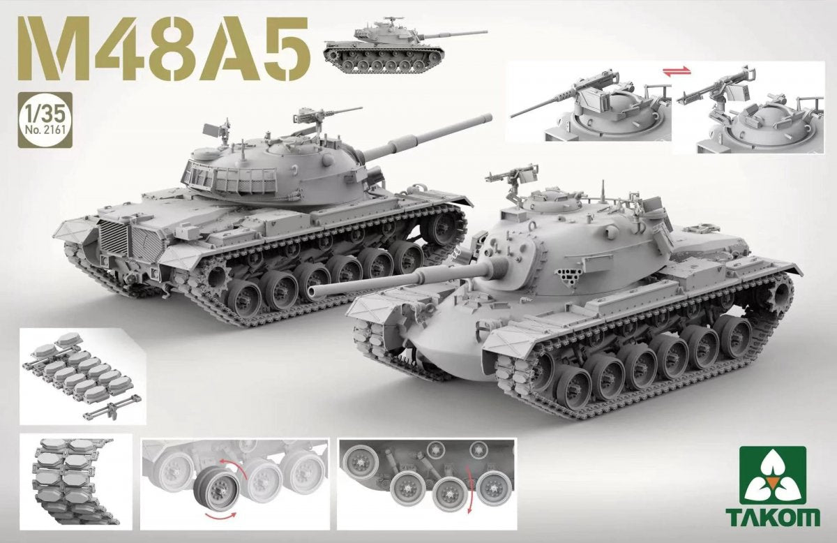 Takom 2161 M48A5 1/35 – zdjęcie 2