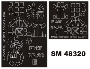 Montex SM48320 FIAT BR-20 SPECIAL HOBBY