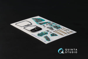 Quinta Studio QD72006 Mi-24V 3D-Printed &amp;amp; colored Interior on decal paper (for Zvezda kit) 1/72 – Bild 2