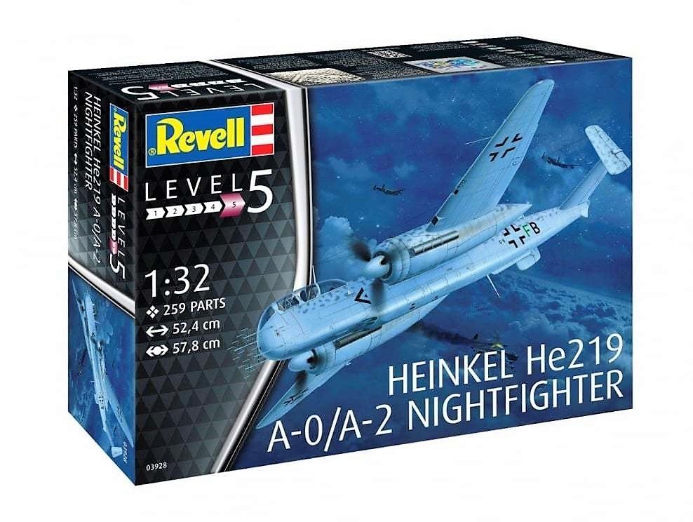 Revell 03928 Heinkel He-219 AO Nightfighter (1/32)