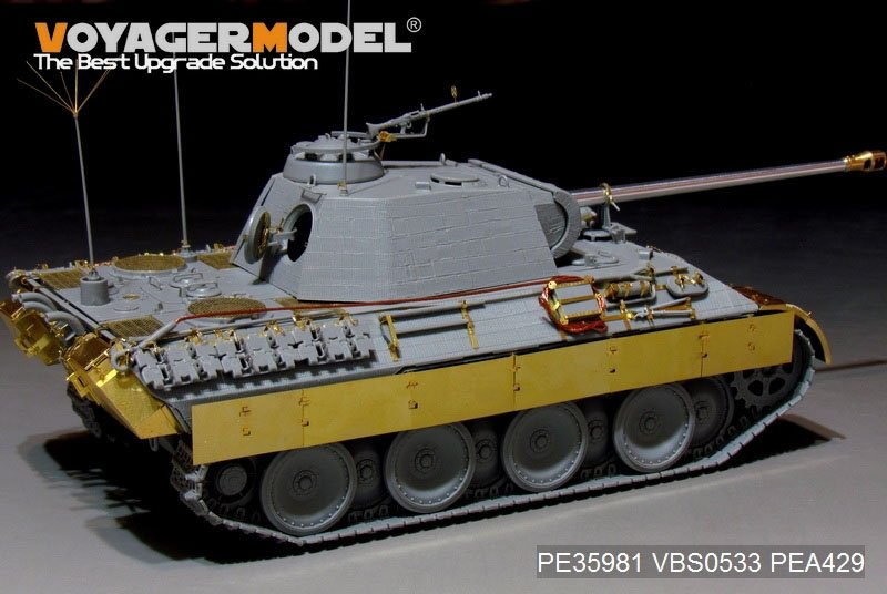 Voyager Model PE35981 WWII German Panther A Tank Basic For TAKOM 1/35 – imagen 16