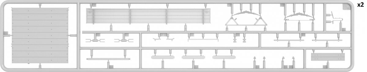 MiniArt 38043 GERMAN CARGO TRAILER 1/35 – Bild 10