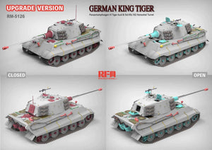 Rye Field Model 5126 German King Tiger Ausf.B Sd.Kfz.182 Henschel Turret - Upgrade Version 1/35 – obrázek 2