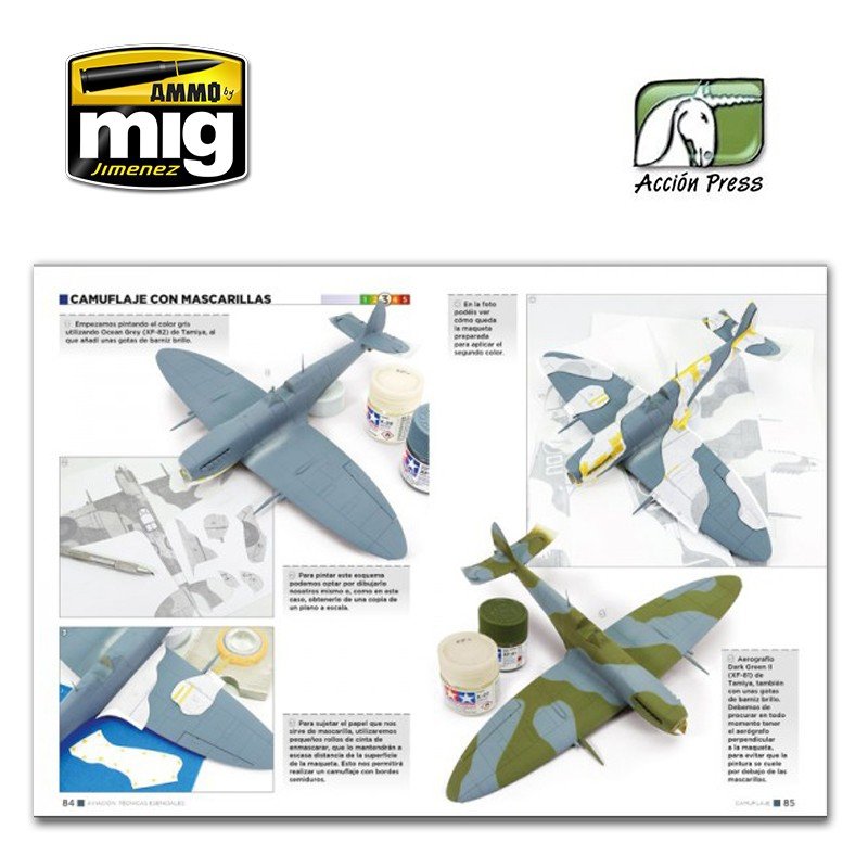 AMMO of Mig Jimenez EURO0014 AIRCRAFT MODELLING ESSENTIALS (English) – image 9