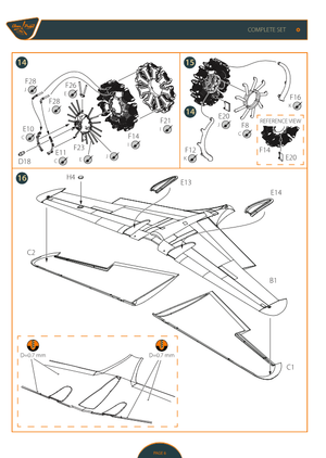 Clear Prop! CP4804 H-75N Hawk ADVANCED KIT 1/48 – obrázek 32