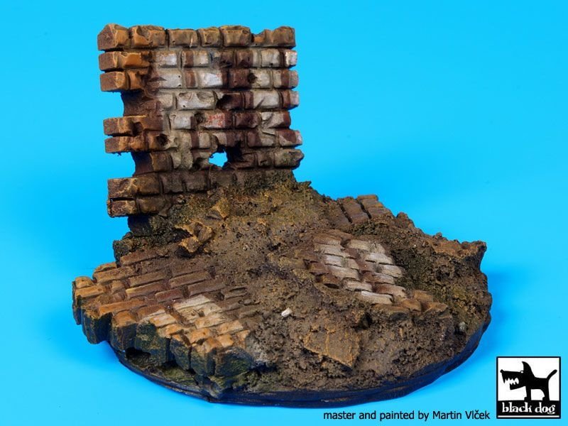 Socle de mur en ruine Black Dog D35035 1/35 – image 3