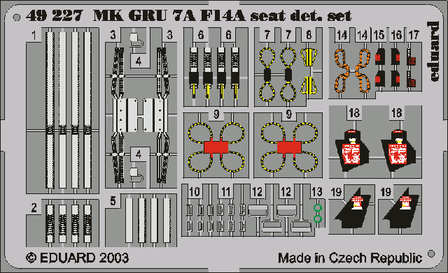 Eduard BIG4816 F-14A 1/48 HASEGAWA – immagine 4