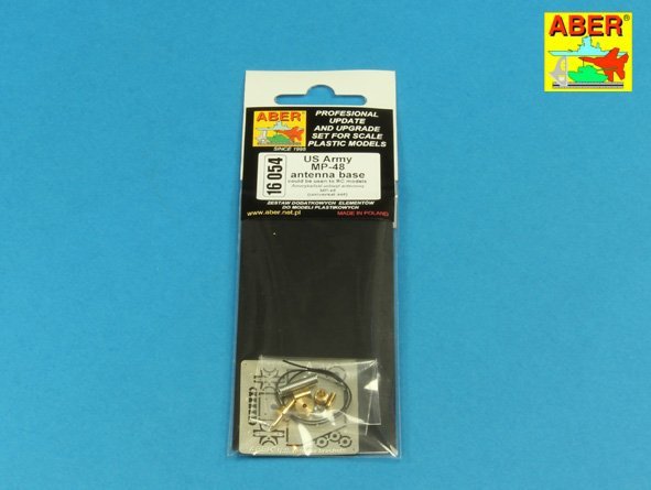 Aber 16054 US Army MP-48 antenna base could be usen to RC models 1/16 – zdjęcie 14