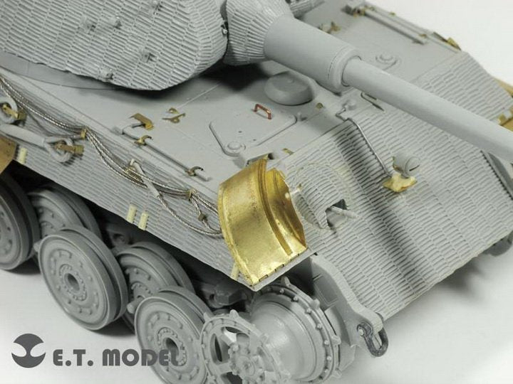 ET Model EA35-027 WWII German King Tiger/Jagdtiger Fender &amp;amp; Side Skirts For DRAGON Kit 1/35 – imagen 4