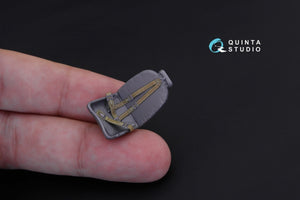 Quinta Studio QD32065 A-1H Skyraider 3D-Printed &amp;amp; colored Interior on decal paper (for ZM SWS kit) 1/32 – immagine 4