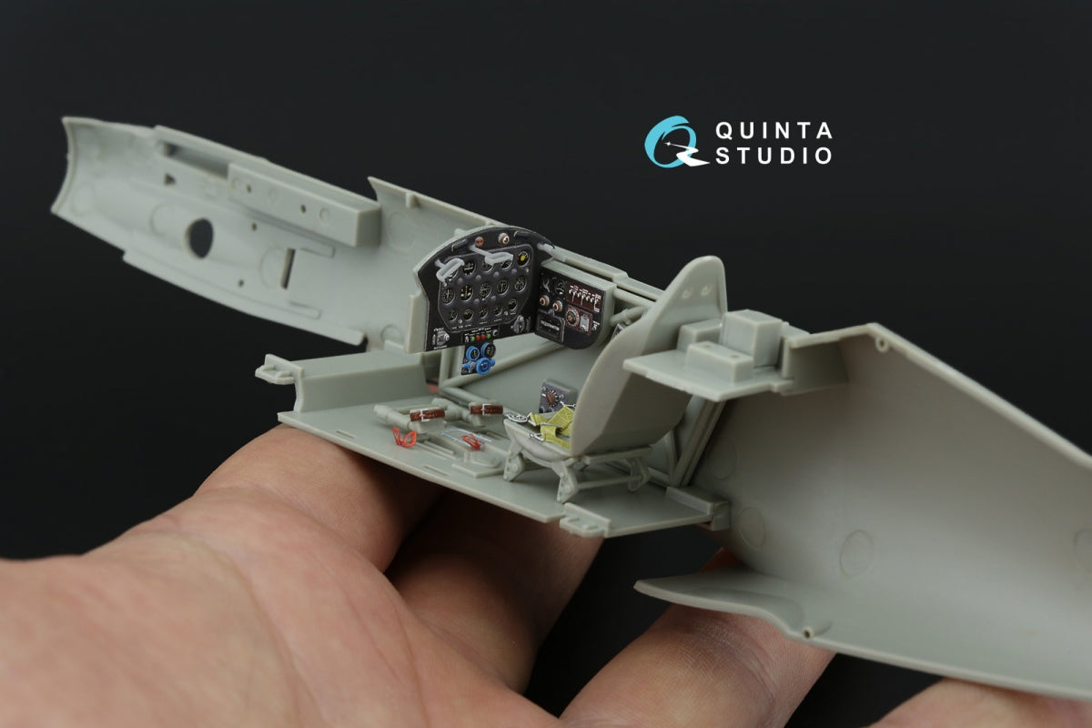 Quinta Studio QD+32241 MiG-3 3D-Printed &amp;amp; colored Interior on decal paper (Trumpeter) (with 3D-printed resin parts) 1/32 – image 7