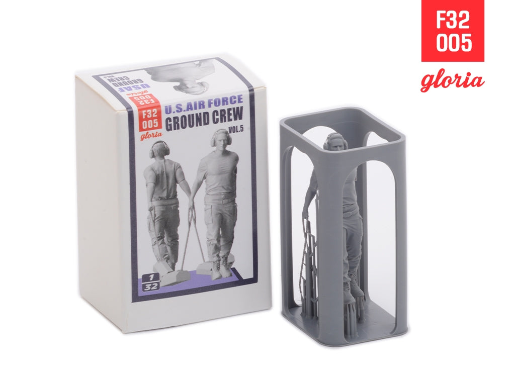 Gloria F32005 Ground Crew US Air Force vol.5 3D Printed Figures 1/32 – Bild 2