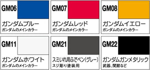 Gunze Sangyo GMS105 Gundam Marker Basic 6 Color Set – imagen 2