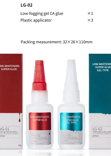 DSPIAE LG-02 Low-Whitening Super Glue Gel Type 20g – image 7