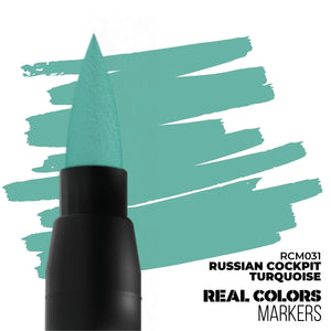 AK Interactive RCM031 COCKPIT RUSSE TURQUOISE – MARQUEUR RC