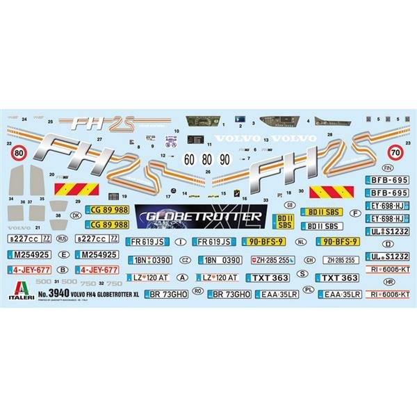Italeri 3940 VOLVO FH4 GLOBETROTTER XL 1/24 – image 2