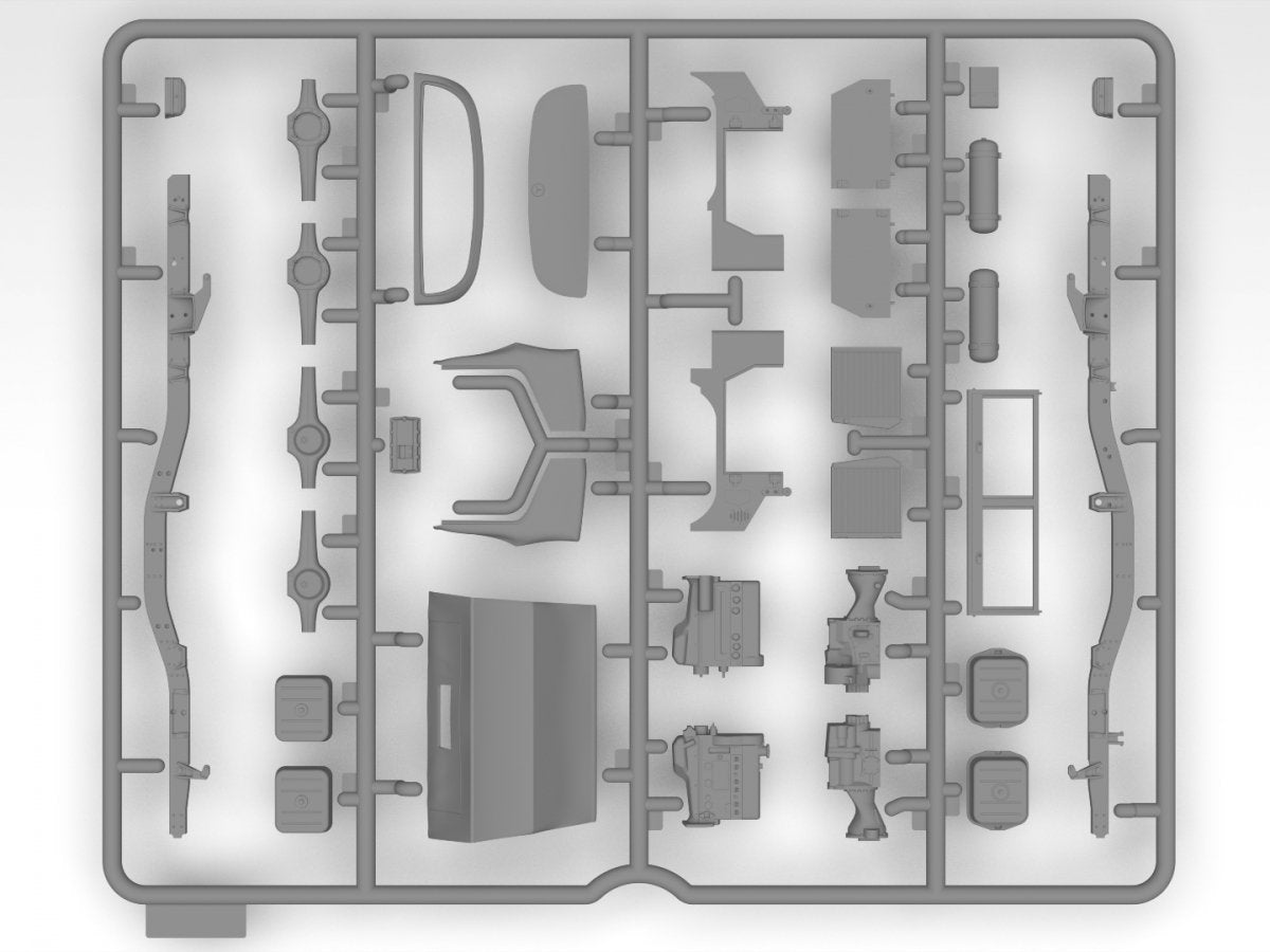 ICM 35135 Unimog S 404 German military truck 1/35 – image 12