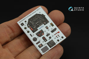 Quinta Studio QDS-32005 P-51D (Early) 3D-Printed colored Interior on decal paper (Tamiya) (small version) 1/32 – Bild 4