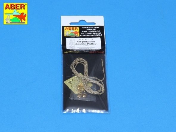 Aber R-09N All-purpose double Pulley x2 pcs. 1/35 – Bild 4