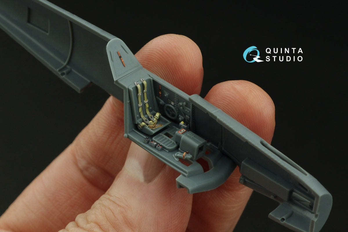 Quinta Studio QD72169 Bf 109G 3D-Printed colored Interior on decal paper (Eduard) 1/72 – image 9