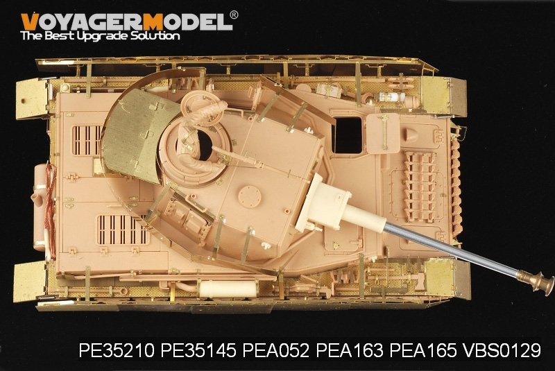 Voyager Model PEA165 WWII German Panzer.IV Ausf.H/J schürzen (For TAMIYA 35209 35181) 1/35 – Bild 10