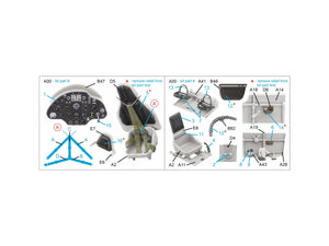 Quinta Studio QD48491 I-16 3D-Printed colored Interior on decal paper (for Zvezda kit) 1/48 – image 2