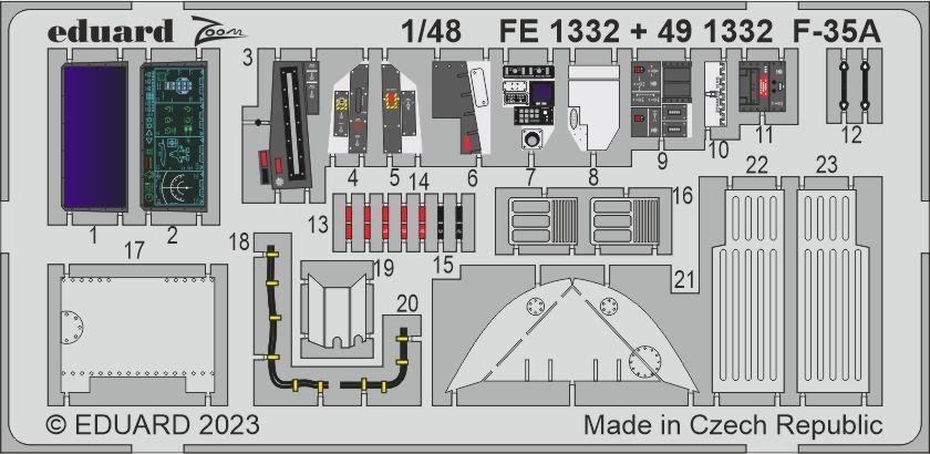 Eduard BIG49369 F-35A TAMIYA 1/48 – image 5