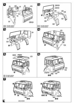 Armory Models 72448-R Russian Modern 6×6 Military Cargo Truck mod.43114 1/72 – image 10