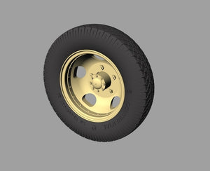 Panzer Art RE35-333 Ford 3000 road wheels (commercial pattern) 1/35 – Bild 2