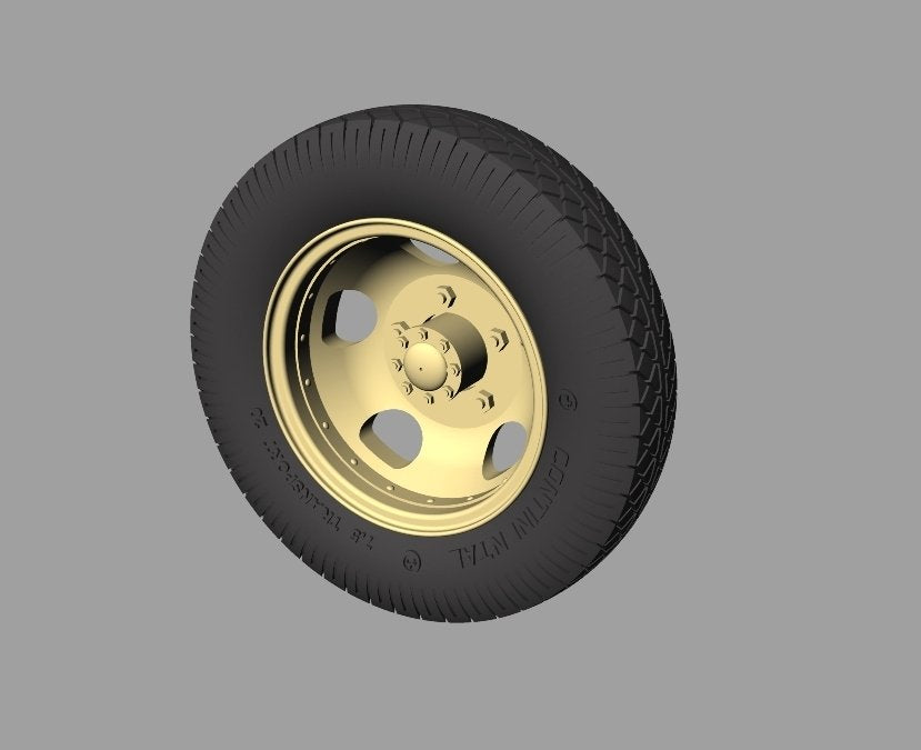 Panzer Art RE35-333 Ford 3000 road wheels (commercial pattern) 1/35 – Bild 2