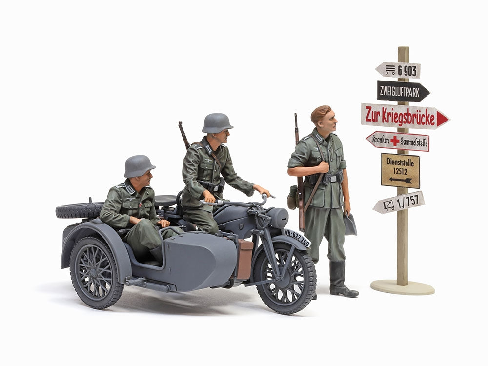 Tamiya 35384 Zundapp KS600 Sidecar 1/35 – Bild 2