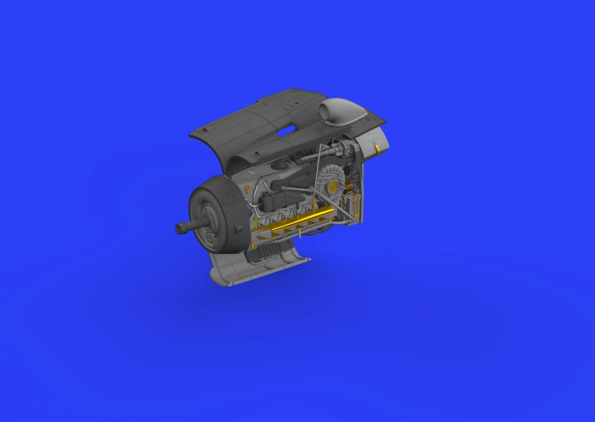 Eduard 648441 Bf 109G-10 engine 1/48 EDUARD – image 2
