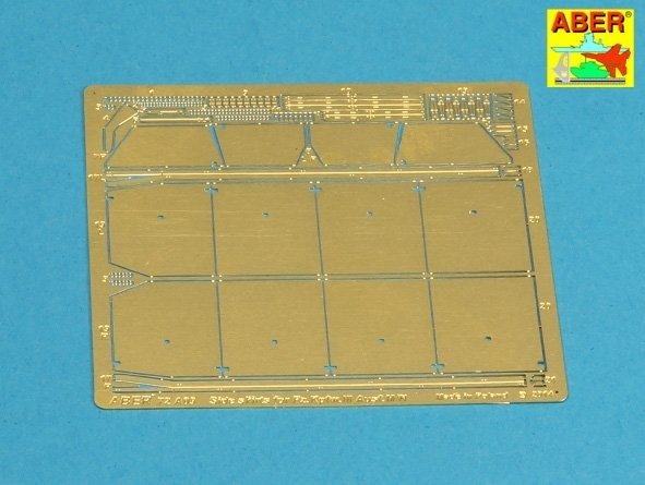 Aber 72A09 Side skirts for PzKpfw III 1/72