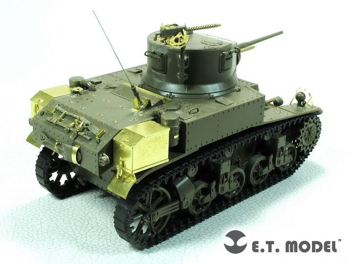 ET Model E35-280 US M3 STUART Light Tank（Late Production) (For TAMIYA 35360) 1/35 – Bild 4